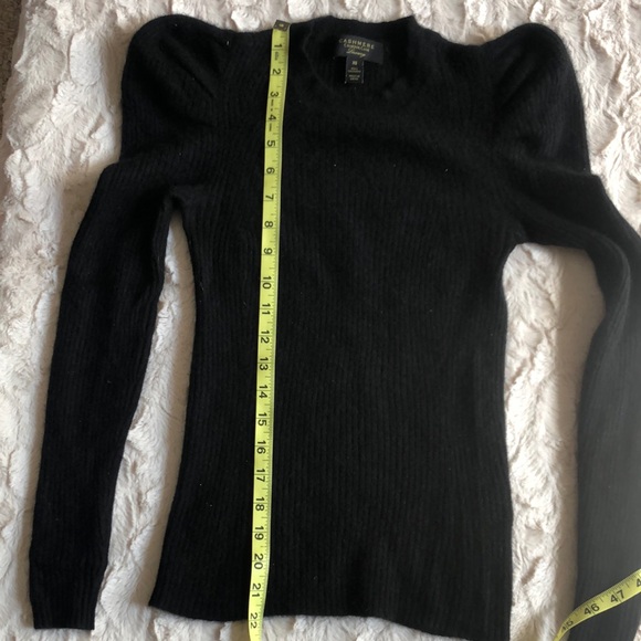 Charter Club Black Cashmere Sweater - Picture 6 of 9